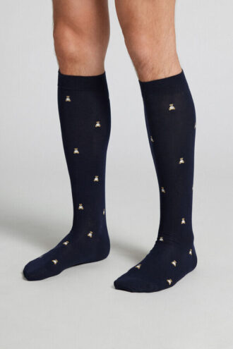 Bomulls knestrømper