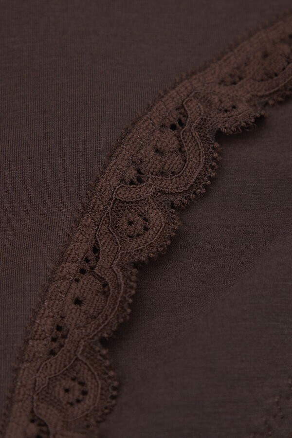 Bomulls- og blonderundertøy Bomulls- og blonderundertøy