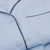 Chambray Ni lang pyjamas i bomull og modal