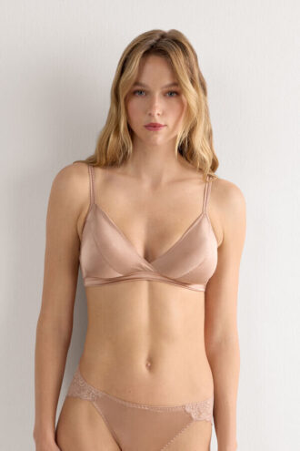 Emma Refined Everyday Bralette Triangel-BH i silke