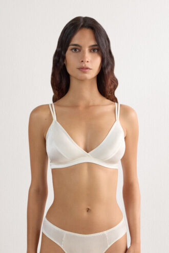 Emma Refined Everyday Bralette Triangel-BH i silke