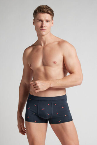 Hot Pepper Print Superior Cotton Boxers