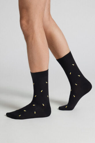 Korte sokker i bomull