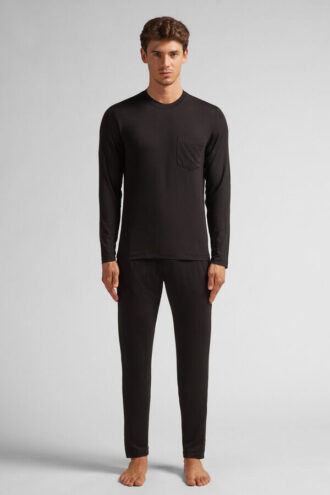 Lang pyjamas i mikromodal