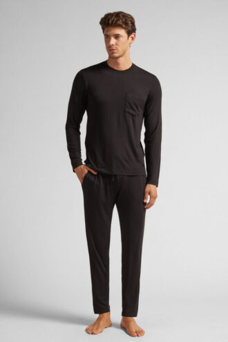 Lang pyjamas i mikromodal