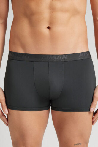 Mikrofiber-boxershorts med logo