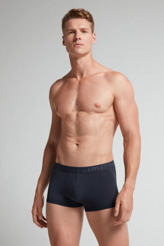 Mikrofiber-boxershorts med logo