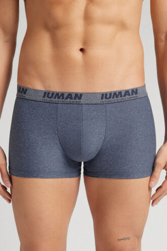 Mikrofiberboksershorts med logo