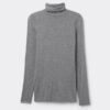 Modal Cashmere Ultralett topp med høy hals