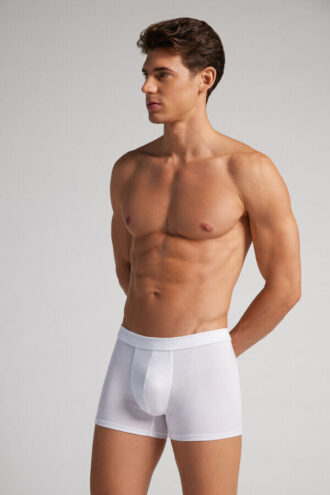 Modal- og silke-boxershorts