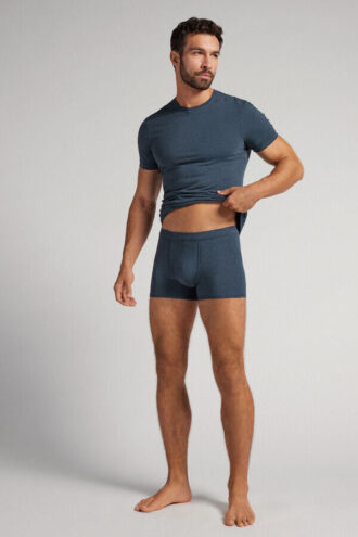 Naturlige, friske bomullsboxershorts