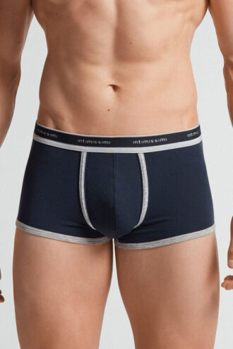 Naturlige, friske bomullsboxershorts med logo