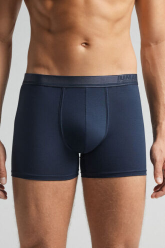 Premium mercerisert bomullsboxershorts med logo