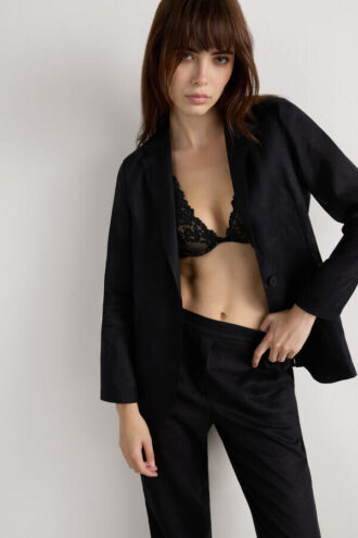 Pure Linen Jacket i lin