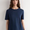Pure Linen Short Sleeve Top i lin