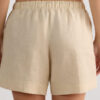 Pure Linen Shorts i lin
