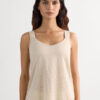 Pure Linen Tank Top i lin