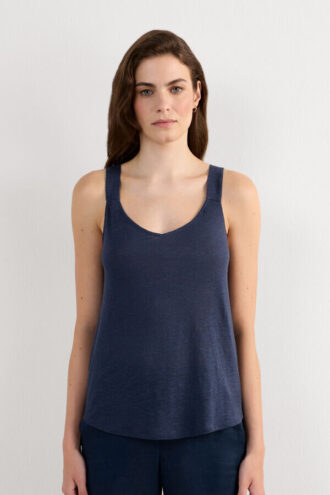 Pure Linen Tank Top i lin