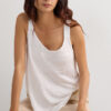 Pure Linen Tank Top i lin