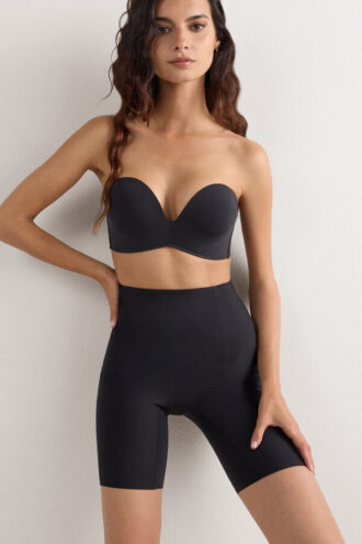 Raw-Cut mikrofiber shorts