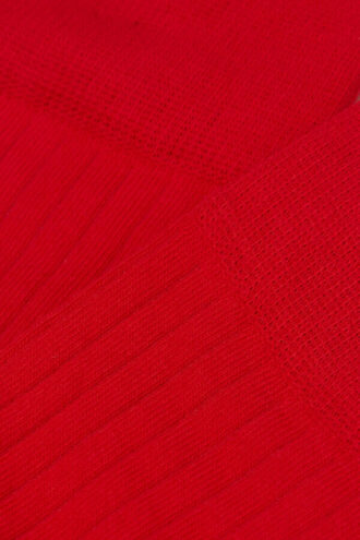 Ribbede, myke bomullssokker