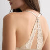 Silky Flowers Monica Push-up-bh i silke og blonder