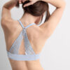 Silky Flowers Monica Push-up-bh i silke og blonder