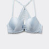 Silky Flowers Monica Push-up-bh i silke og blonder