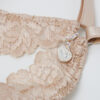Silky Flowers Monica Push-up-bh i silke og blonder