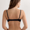 Simona Super Push-Up-BH i silke