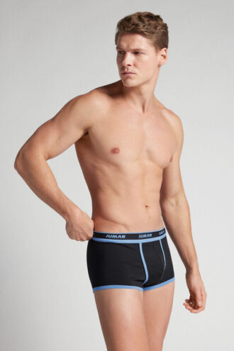 Superior bomullsboxershorts med logo