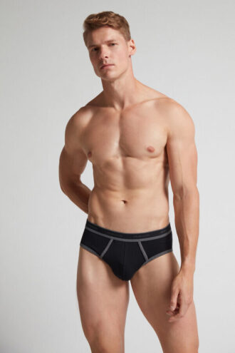 Superior bomullstruser med logo