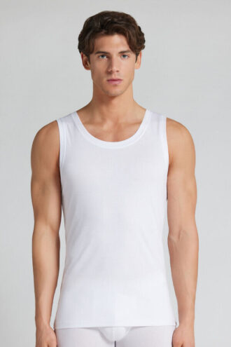 Superlett premium mercerisert bomulls-tanktop