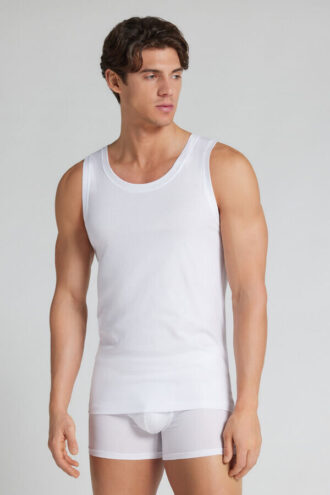 Superlett premium mercerisert bomulls-tanktop