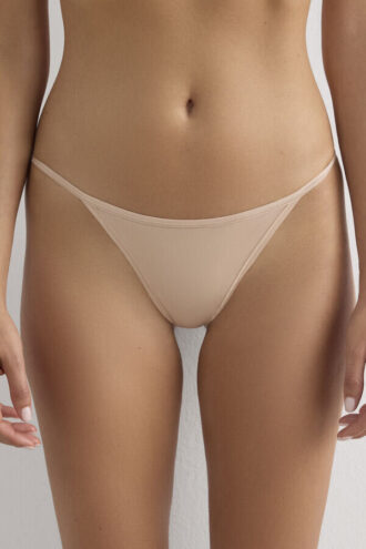 Thong med ultralette Microfiber-stropper