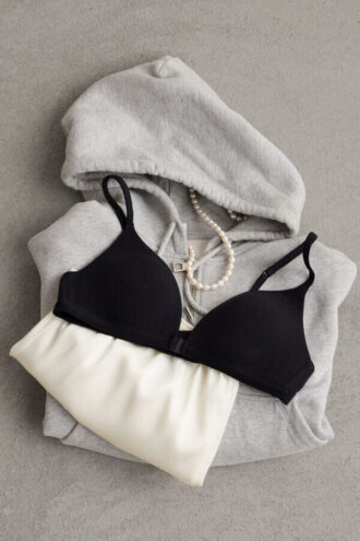 Ultralett bomulls-triangel-BH Tiziana