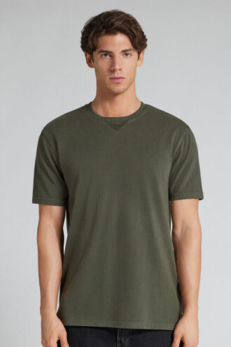 Washed Collection Pique T-skjorte